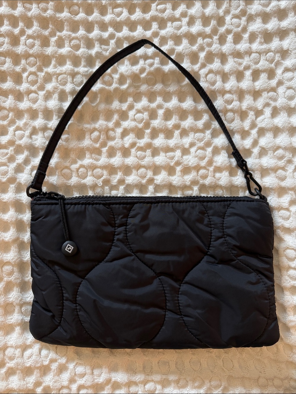 Vera Bradley Black Quilted Wristlet Clutch